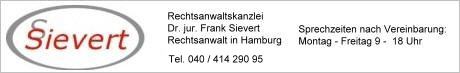 Rechtsanwaltskanzlei Dr.jur.Frank Sievert